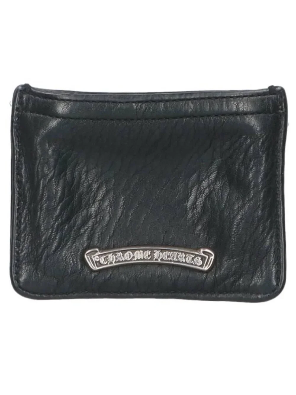 Chrome Hearts Zpr Chng 3 4 Change Purse Leather Coin Case